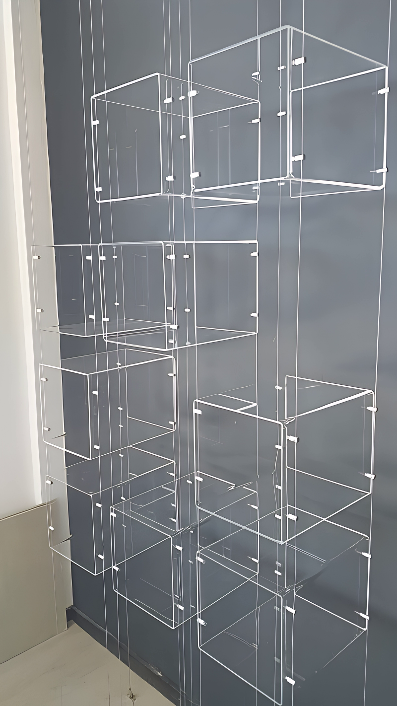 custom acrylic shelves Johannesburg – display cubes
