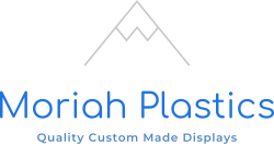 Moriah Plastics Logo Quality Custom Made Displays
