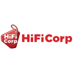 HiFi Corp logo – client of custom acrylic display stands Johannesburg